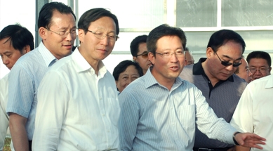 農(nóng)業(yè)農(nóng)村部黨組書記、部長韓長賦視察我公司